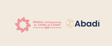 Logo Bienal Internacional do Livro do Ceará e Abadi